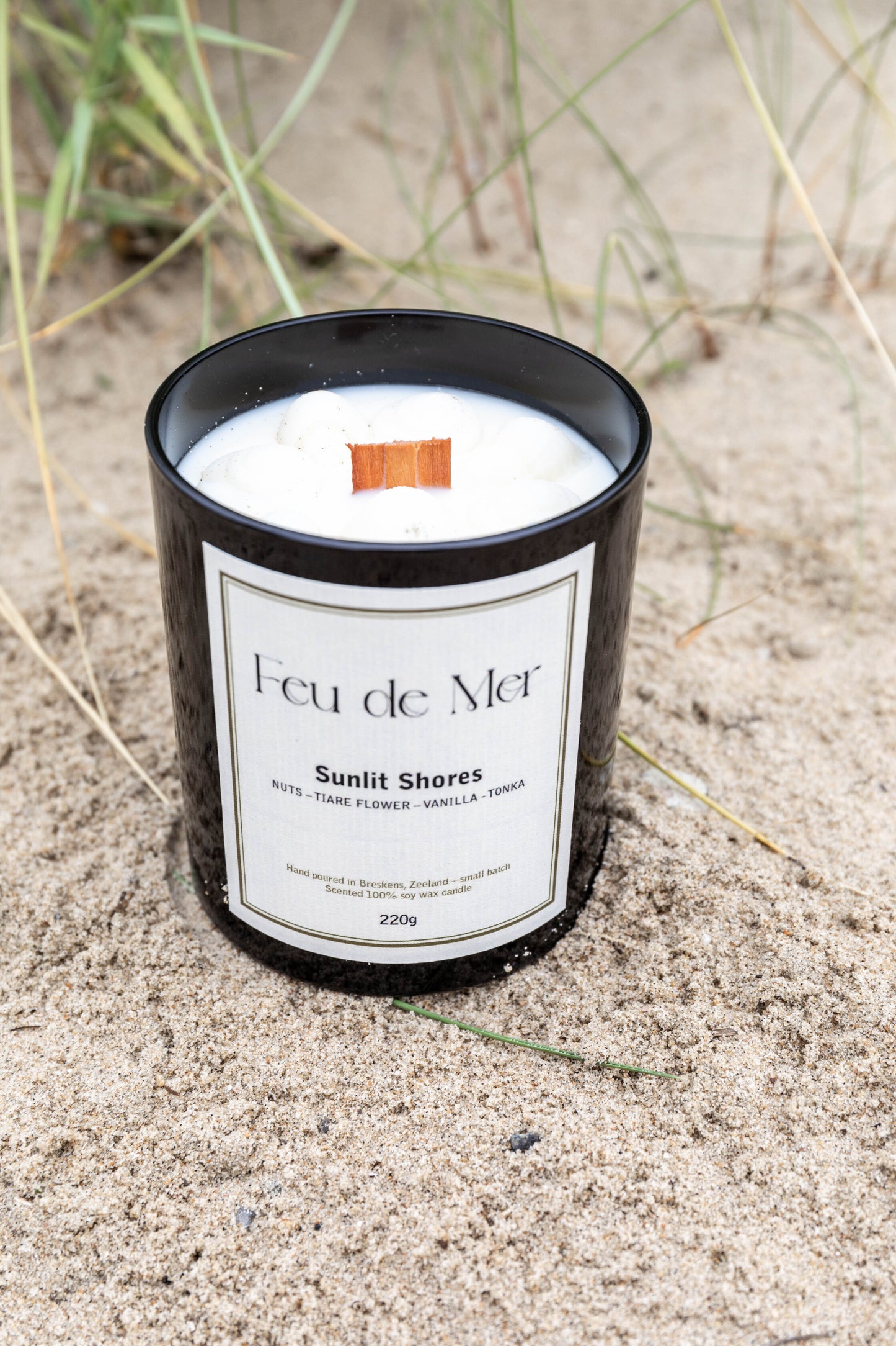 Sunlit Shores - geurkaars 220g