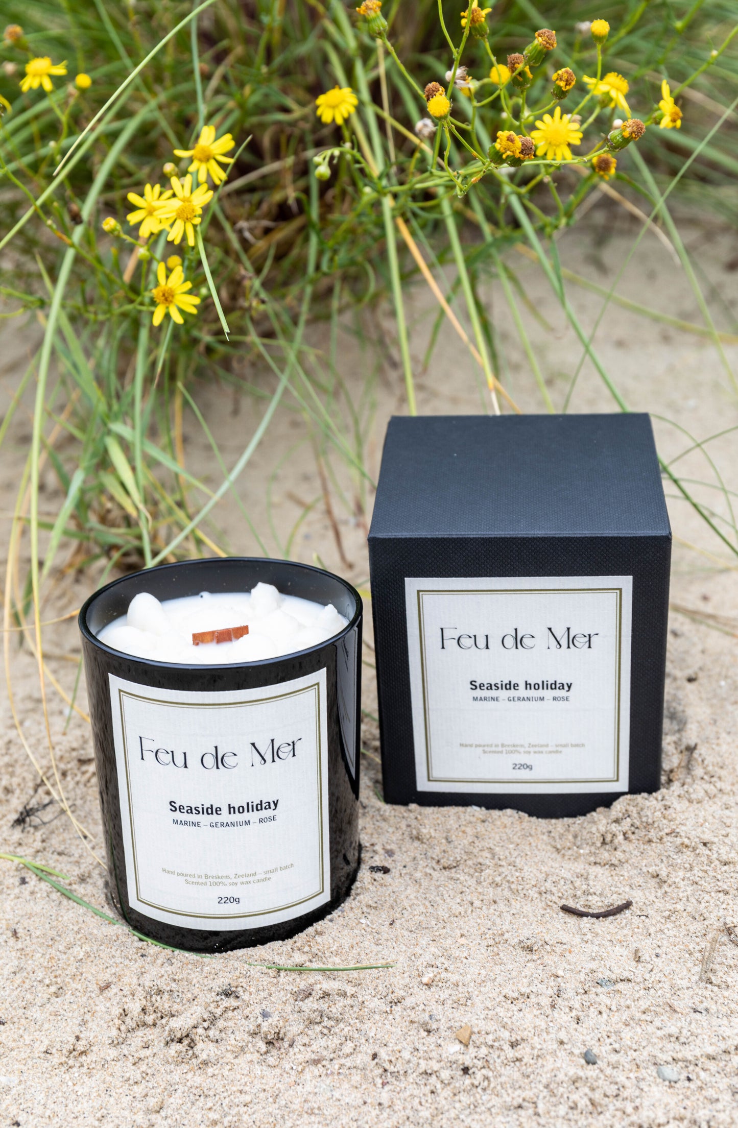 Seaside holiday - geurkaars 220g