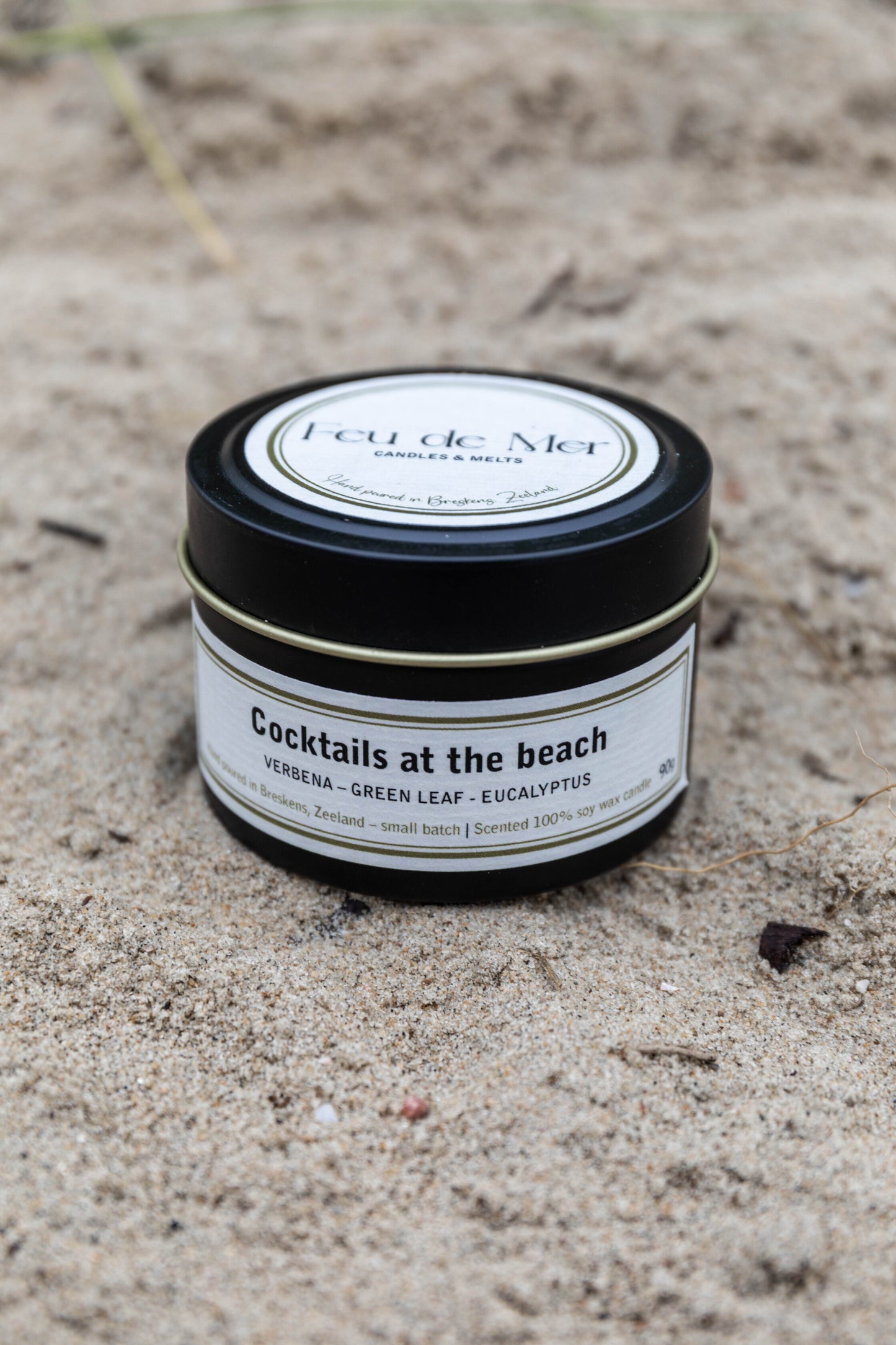 Cocktails at the beach - geurkaars 90g