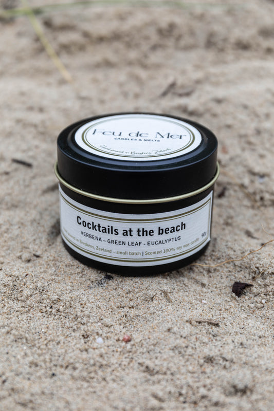 Cocktails at the beach - geurkaars 90g