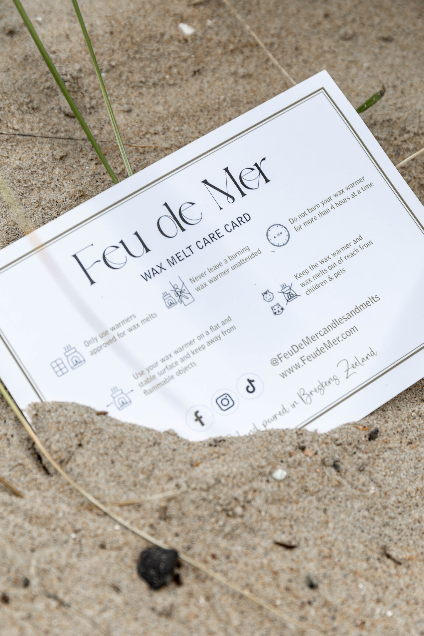 Seaside holiday - wax melts schelpen 50g