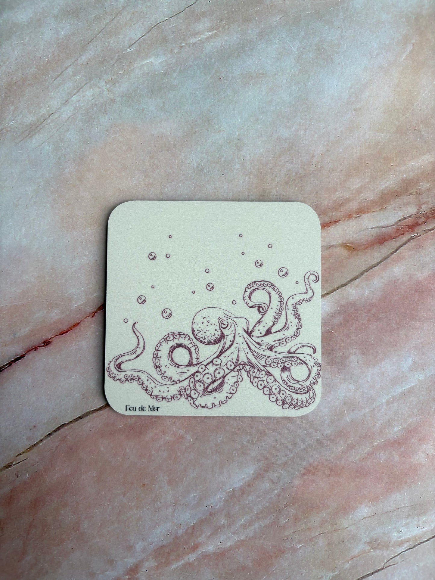 Onderzetter set - Octopus (4 stuks)