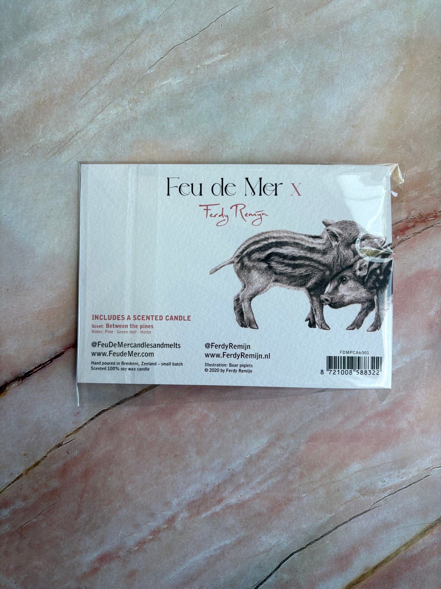 Theelicht wenskaart - You light up my world