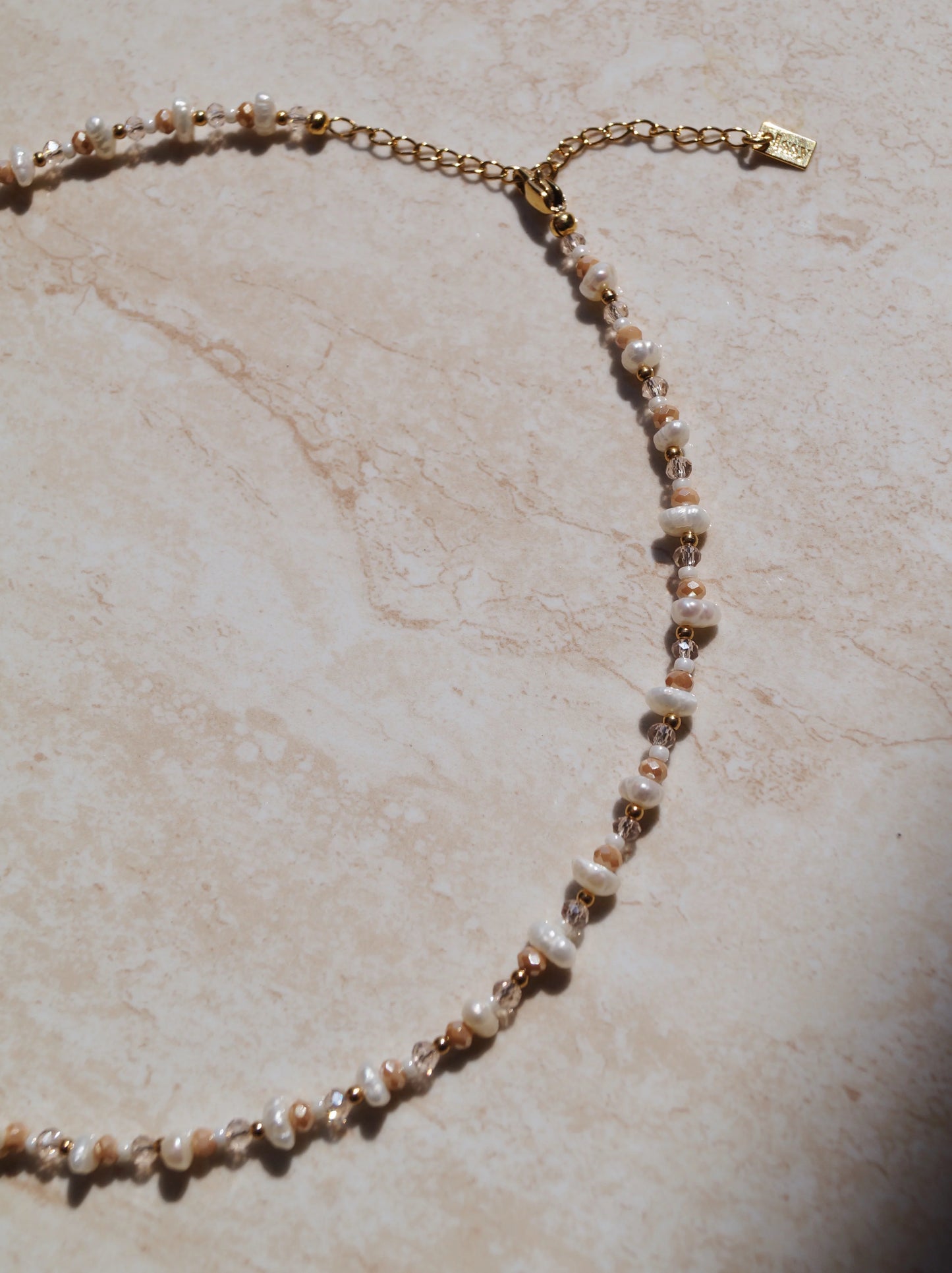 Beige world - ketting