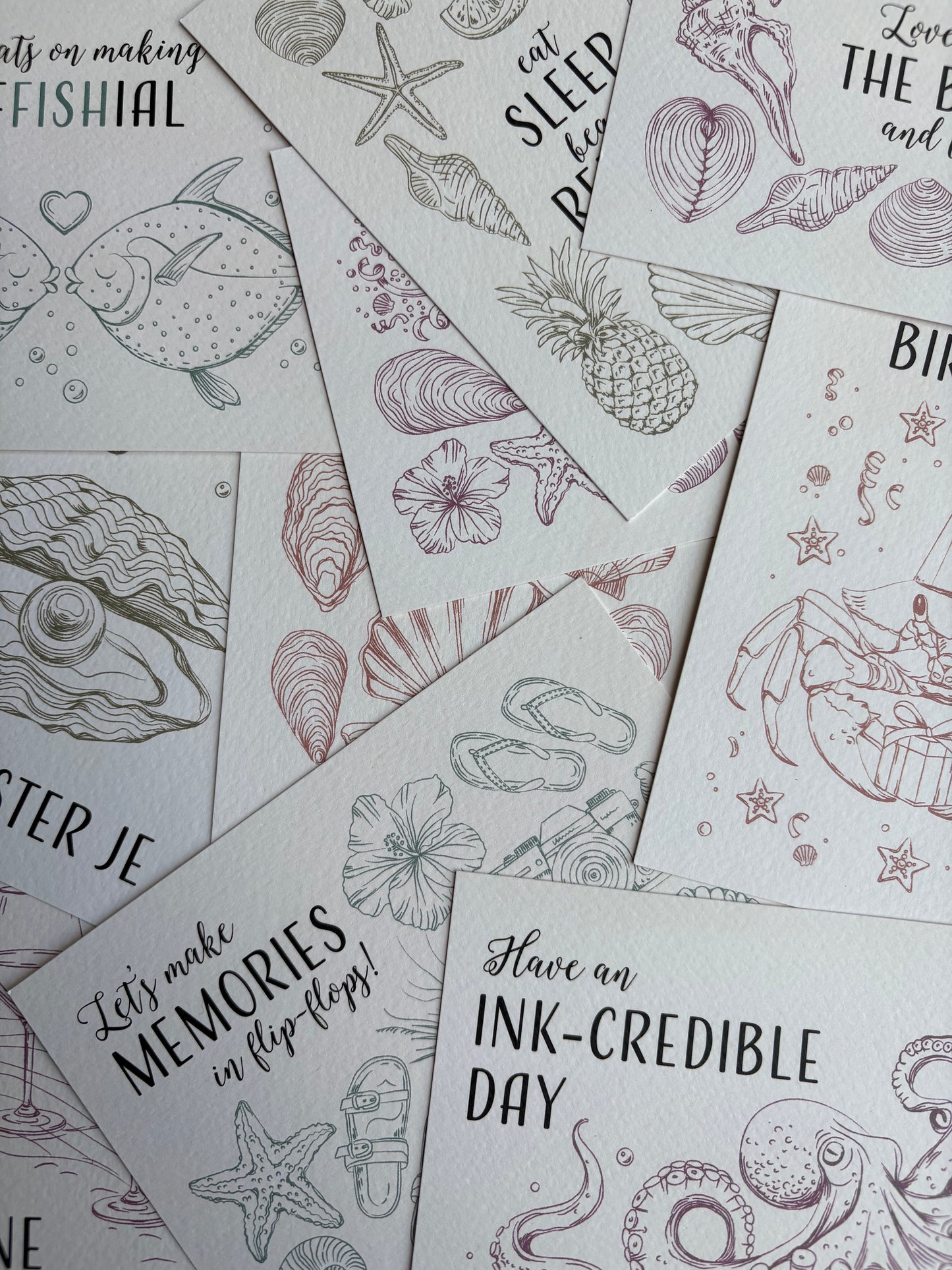 Ansichtkaart - Have a claw-some birthday!