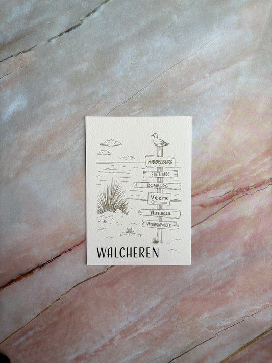 Ansichtkaart - Walcheren