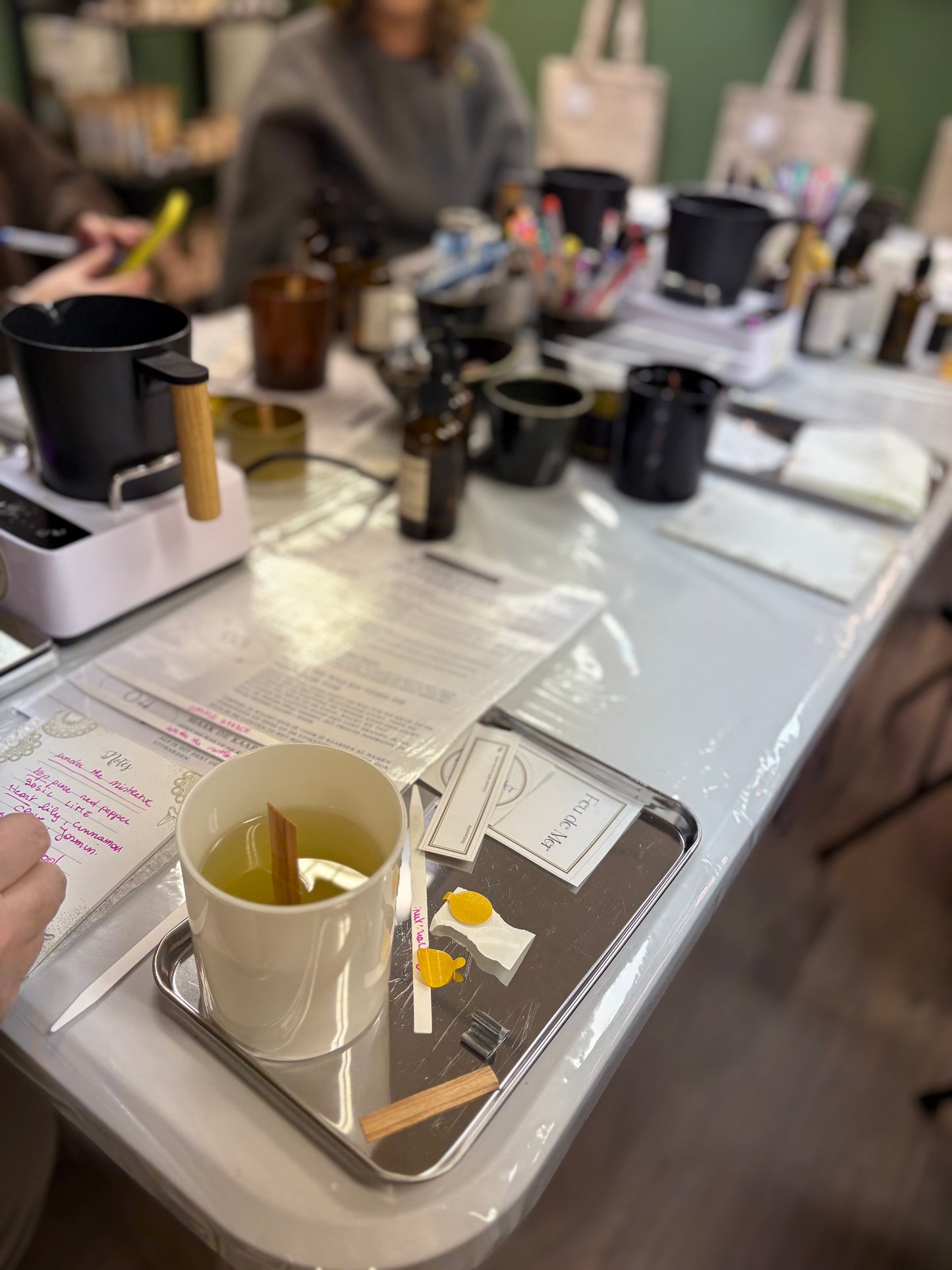 Workshop geurkaarsen maken, Lentethema - Vrijdag 01/05 bij Feu de Mer - Boutique, Breskens (‘s avonds)