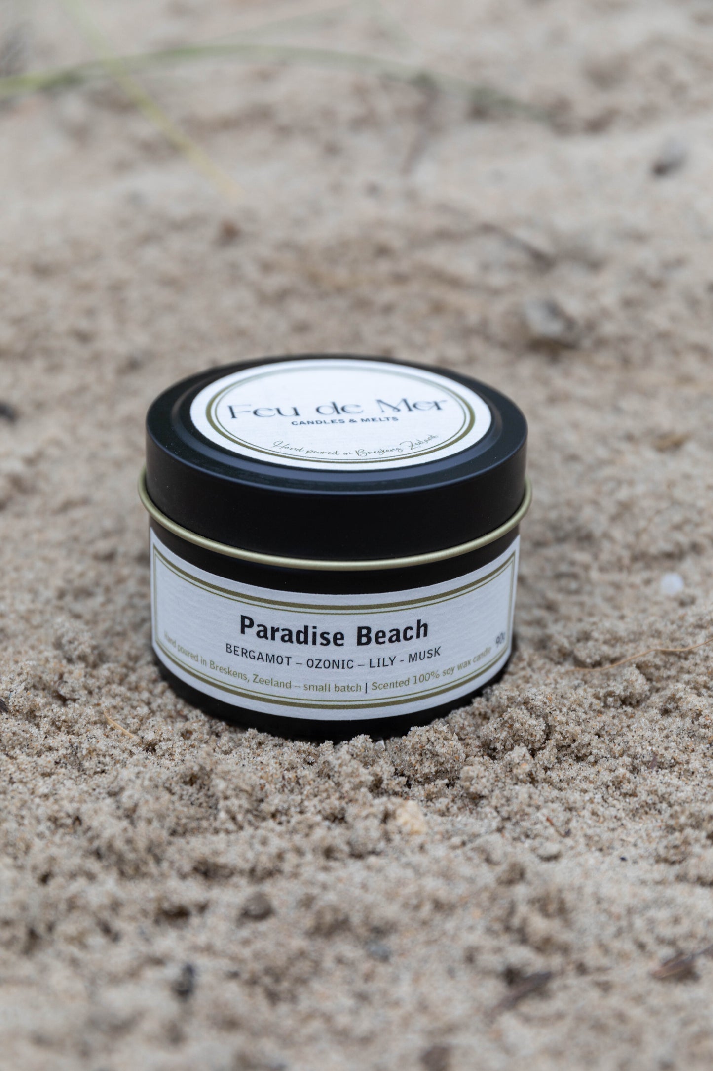 Paradise beach - geurkaars 90g