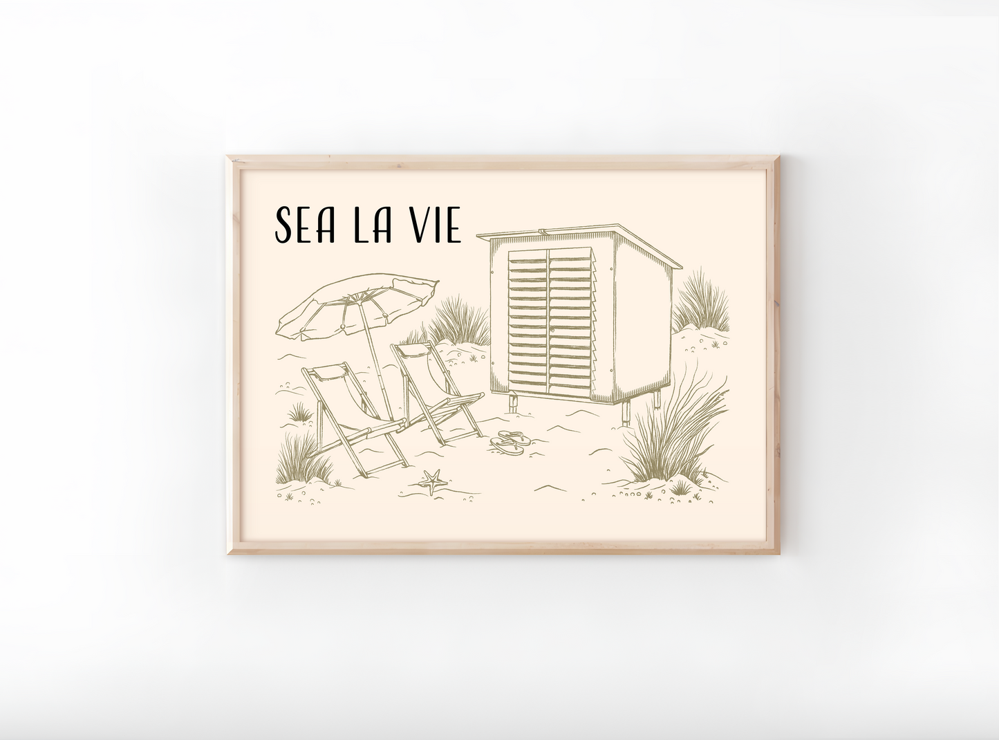 Art print - Sea la vie