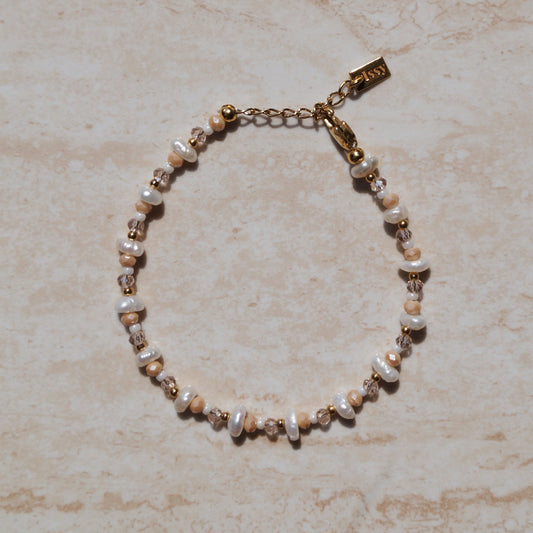 Beige world - armband