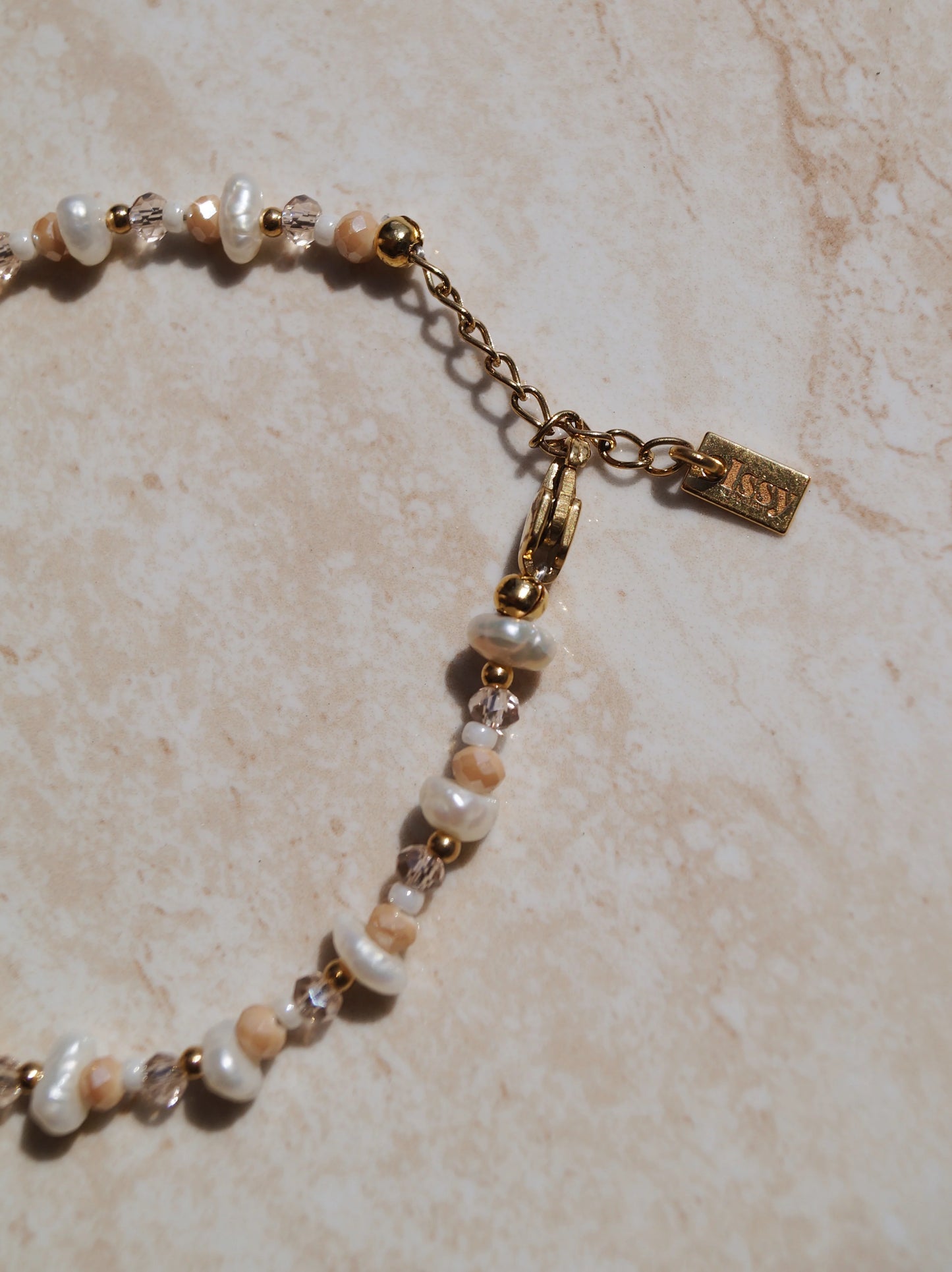 Beige world - armband