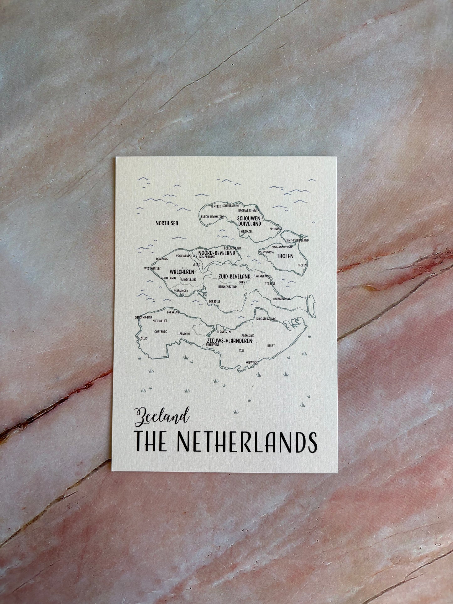 Ansichtkaart - Zeeland, The Netherlands