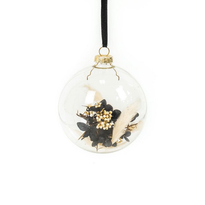 Christmas baubles - Dry flowers