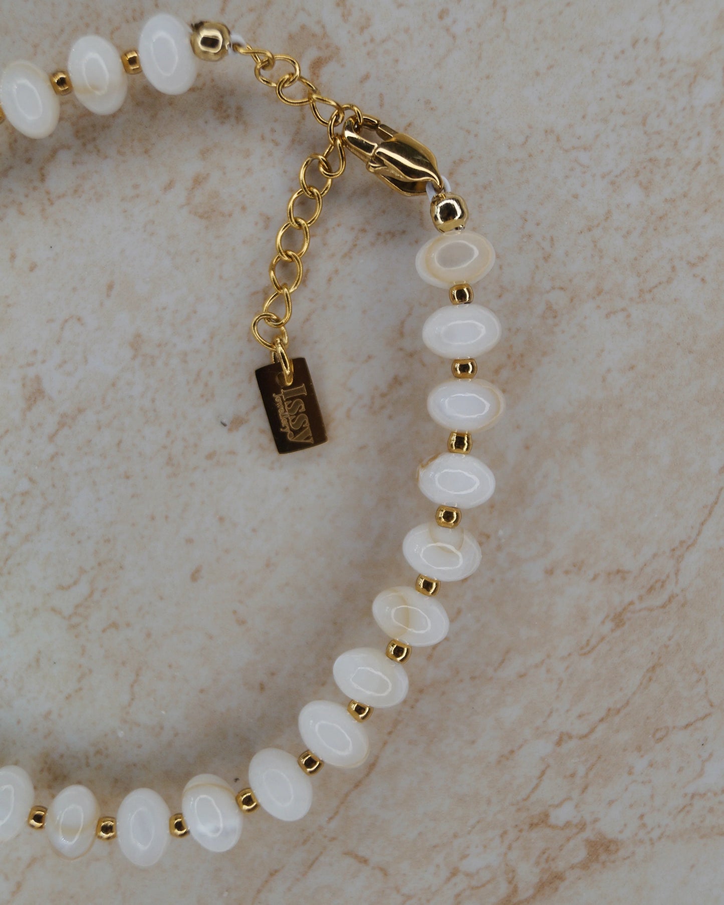 Isla off white - armband