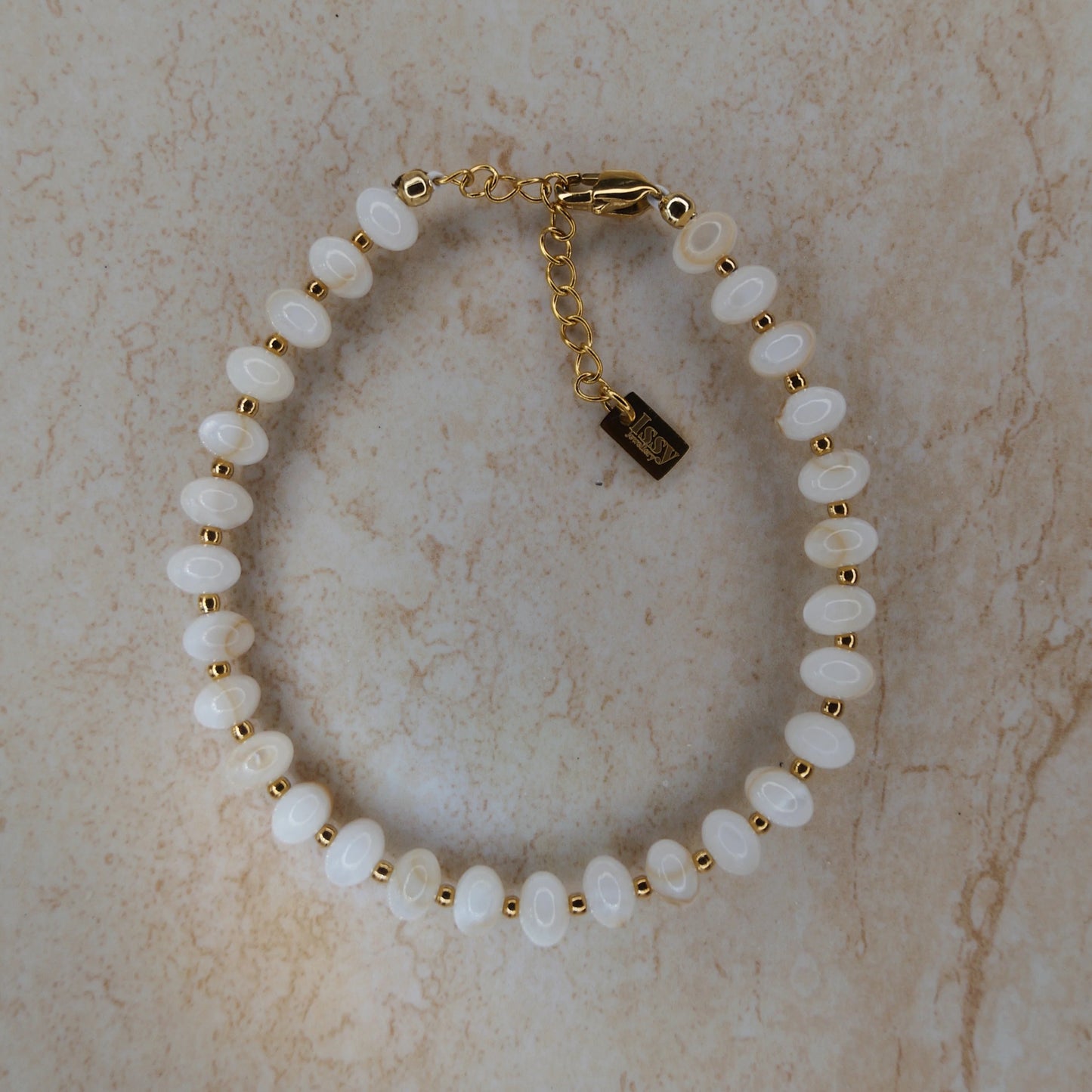 Isla off white - armband