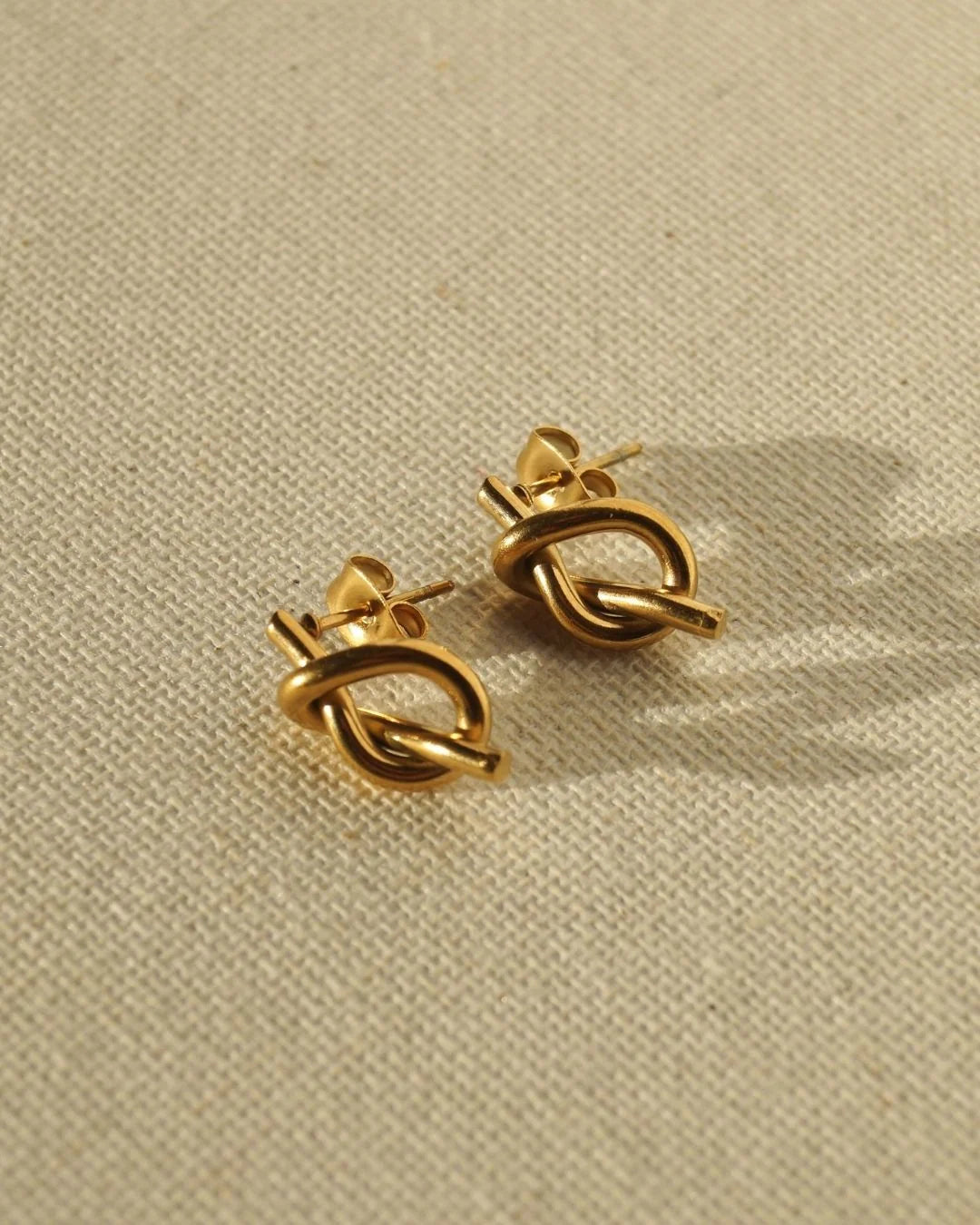 Knot studs - oorbellen