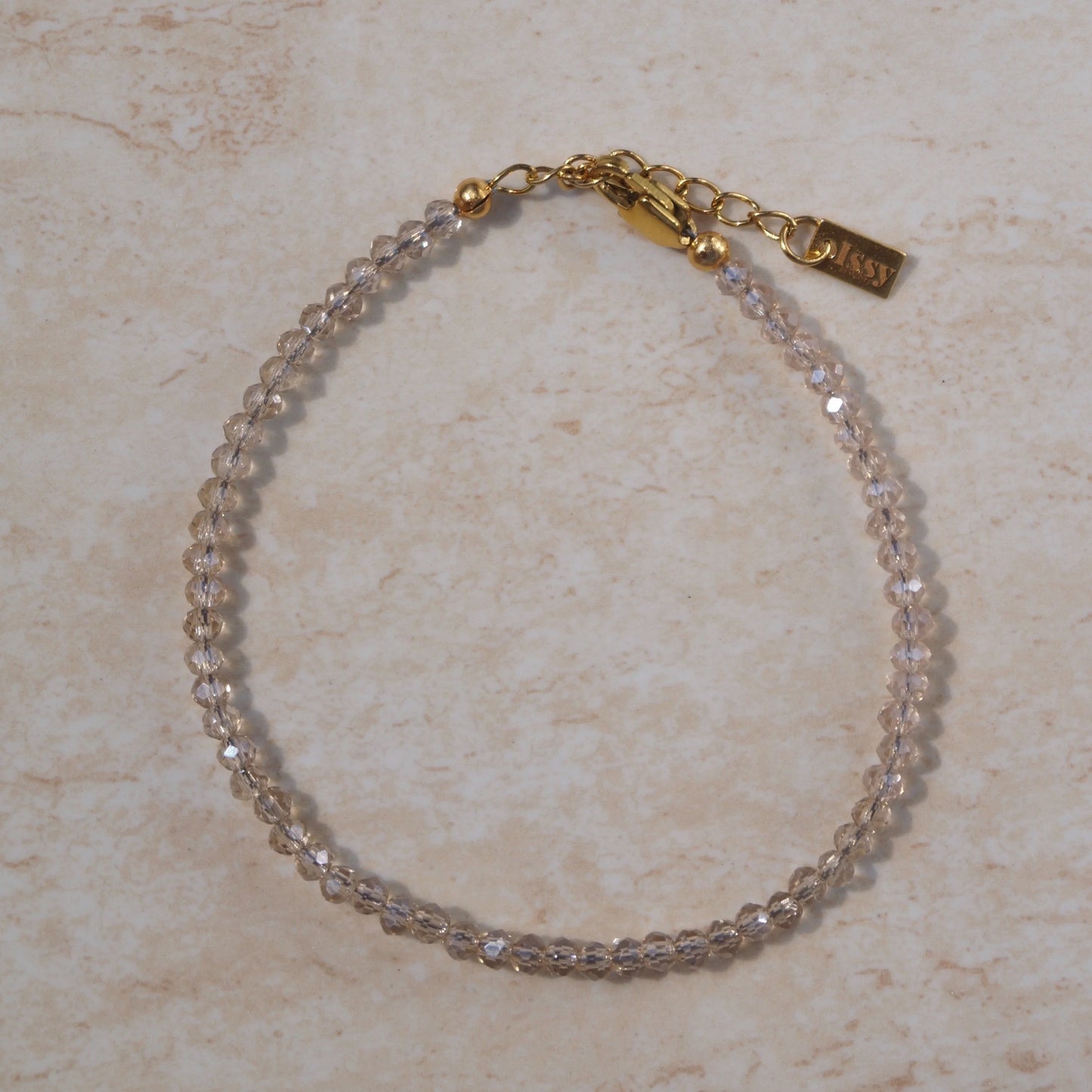 Liv champagne - armband